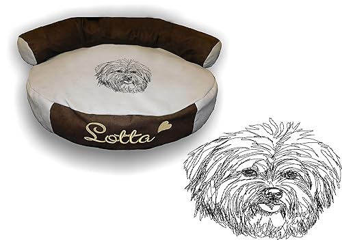 Lunachild Hunde Sofa Hundebett Lounge Hundelounge Havaneser 1 Name Snuggle Bag Grosse S M L Oder Xl In Vielen Farben Erhaltlich Amazon De Handmade