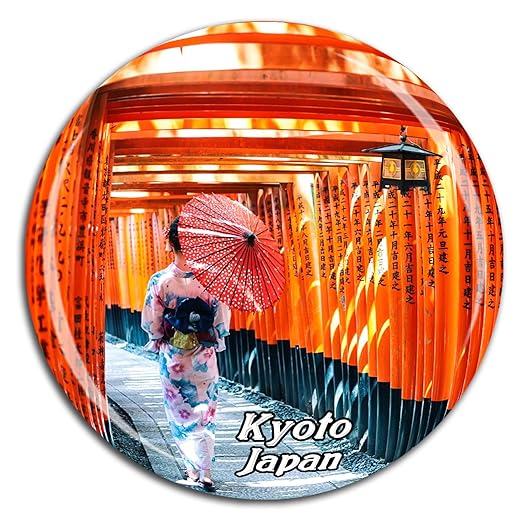 Weekino Fushimi Inari-Taisha Santuario Kyoto Japón Imán de Nevera ...