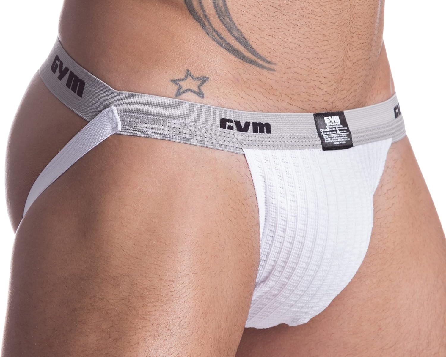 Gym 1" Waistband Swim/Run Jockstrap at  Men’s Clothing store