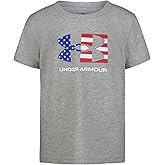 Under Armour Boys Short Sleeve Shirt, Crewneck, Lightweight and Breathable