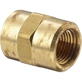 Eaton Weatherhead 3300X2 Brass CA360 Fitting, Coupling, 1/8" NPT Female
