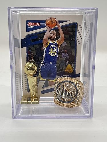 Golden State Warriors Replica NBA 2022 Championship Ring Trophy