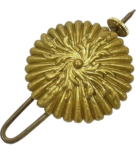 2 Inch Diameter Brass Clock Pendulum Bob – 5 3/4 Inch Length For Quartz Movements