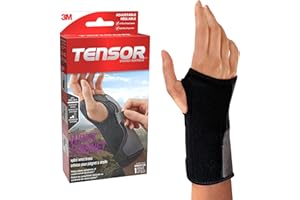 Tensor Splint Wrist Brace, Black, One-Size
