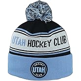 ZHATS NHL Unisex-Adult NHL Officially Licensed Beanie Pom Finish Line