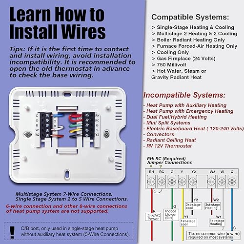 Power Connector Nest Furnace Compatibility Ecobee Wire Heat Only - Main Image