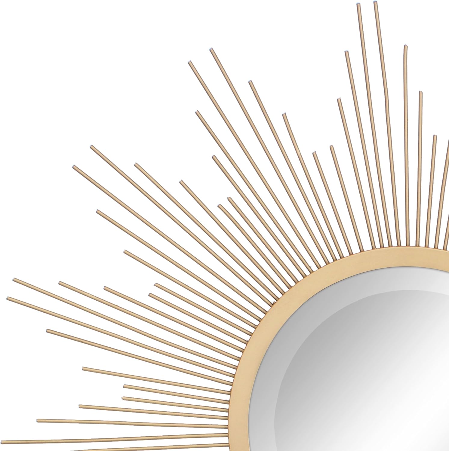 Stonebriar Sunburst Wall mirror, 24 Inch, Gold: Home & Kitchen