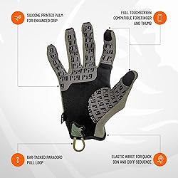 PIG Delta Utility Tactical Gloves, Touchscreen