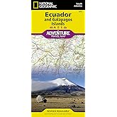 Ecuador and Galapagos Islands Map (National Geographic Adventure Map, 3403)