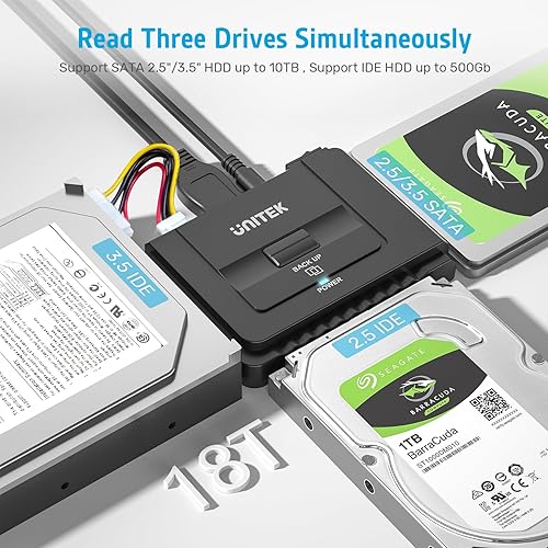 Unitek USB to IDE and SATA Converter External Hard Drive