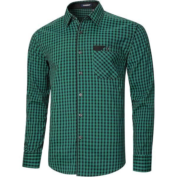 emerald green dress shirt mens Men's Emerald Green Satin Shirt with Sleek Modern Fit – Kapda Sale