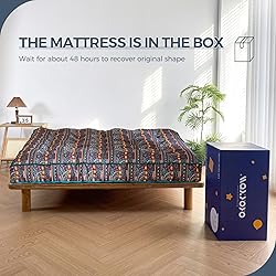 MAXYOYO 6 Inch Bohemian Futon Mattress Full