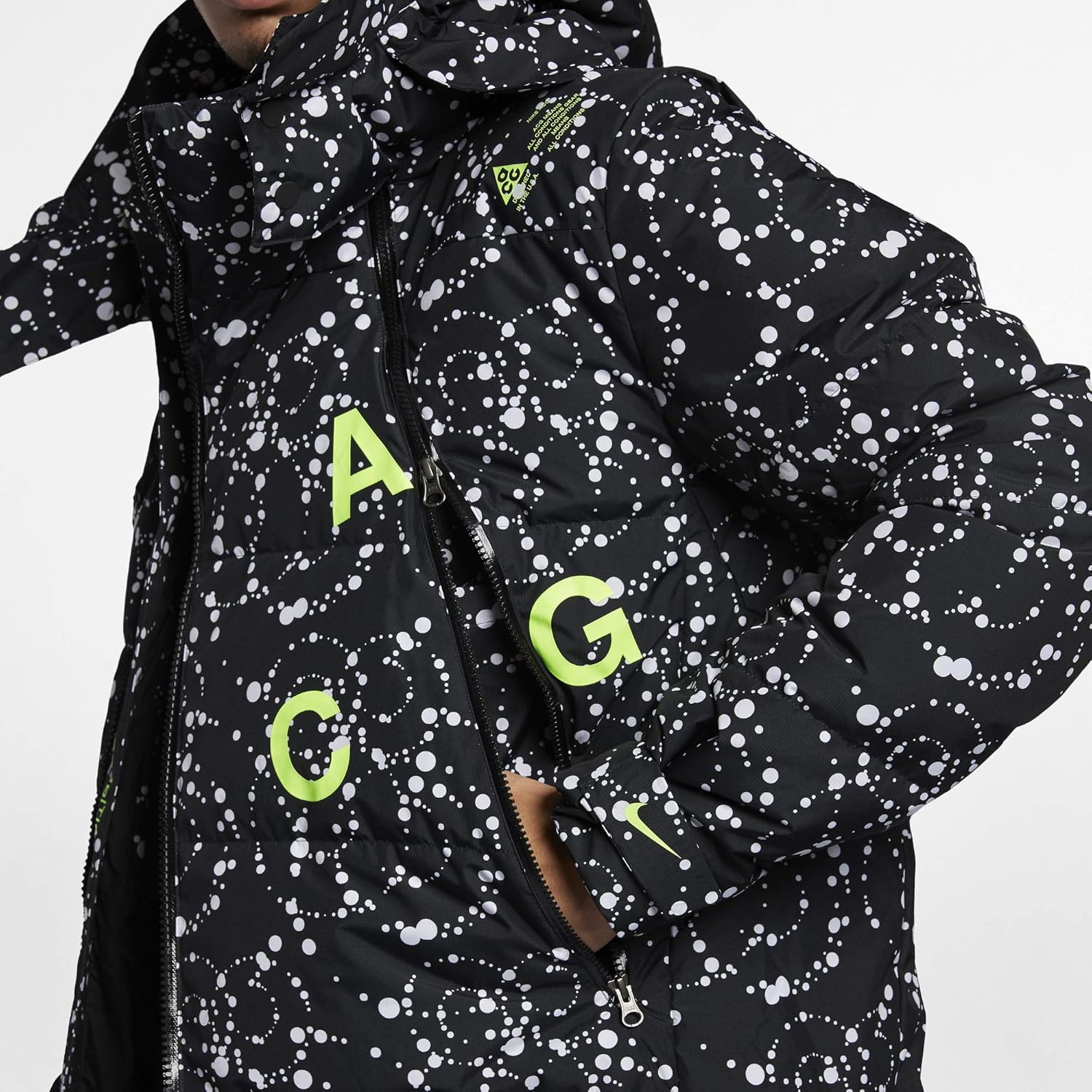 nikelab acg down fill men's parka