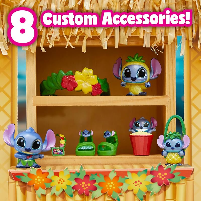 Muñeco del alienígena Stitch ADOORBS de Disney Doorables, muñecas coleccionables, Juguetes para niños a Partir de 5 años de Just Play