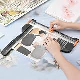 NOKAPIN 12 Inch Guillotine Paper Cutter A4 with Safety Guard & Ruler view 3