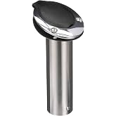 Attwood 66363-7 Stainless Steel Flush Mount 15 Degree Rod Holder (2-Inch)