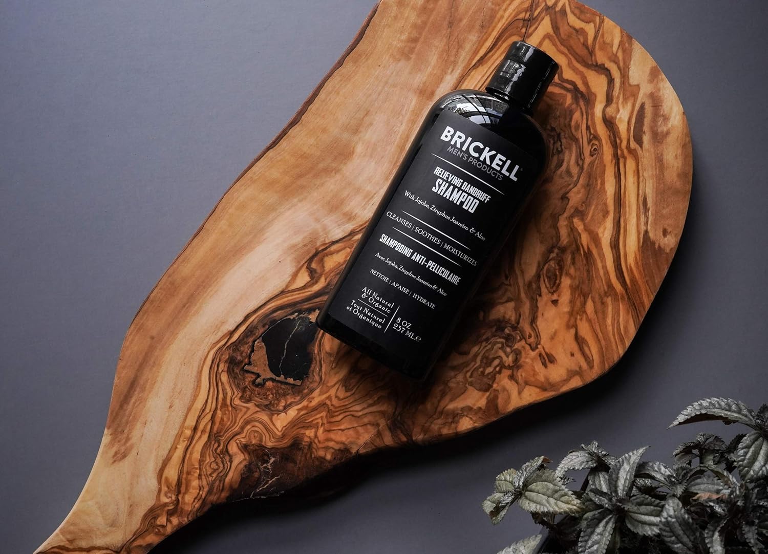 Brickell Men's Relieving Dandruff Shampoo for Men Natural & Organic, Soothes and Eliminates Dandruff with Ziziphus Joazeiro - Image 3
