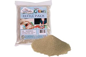 MY LITTLE SANDBOX Sandbox Sand Refill Pack - 1.5 lb Natural Play Sand - Ultra Fine for Arts & Crafts, Aquarium, Terrarium, Decor