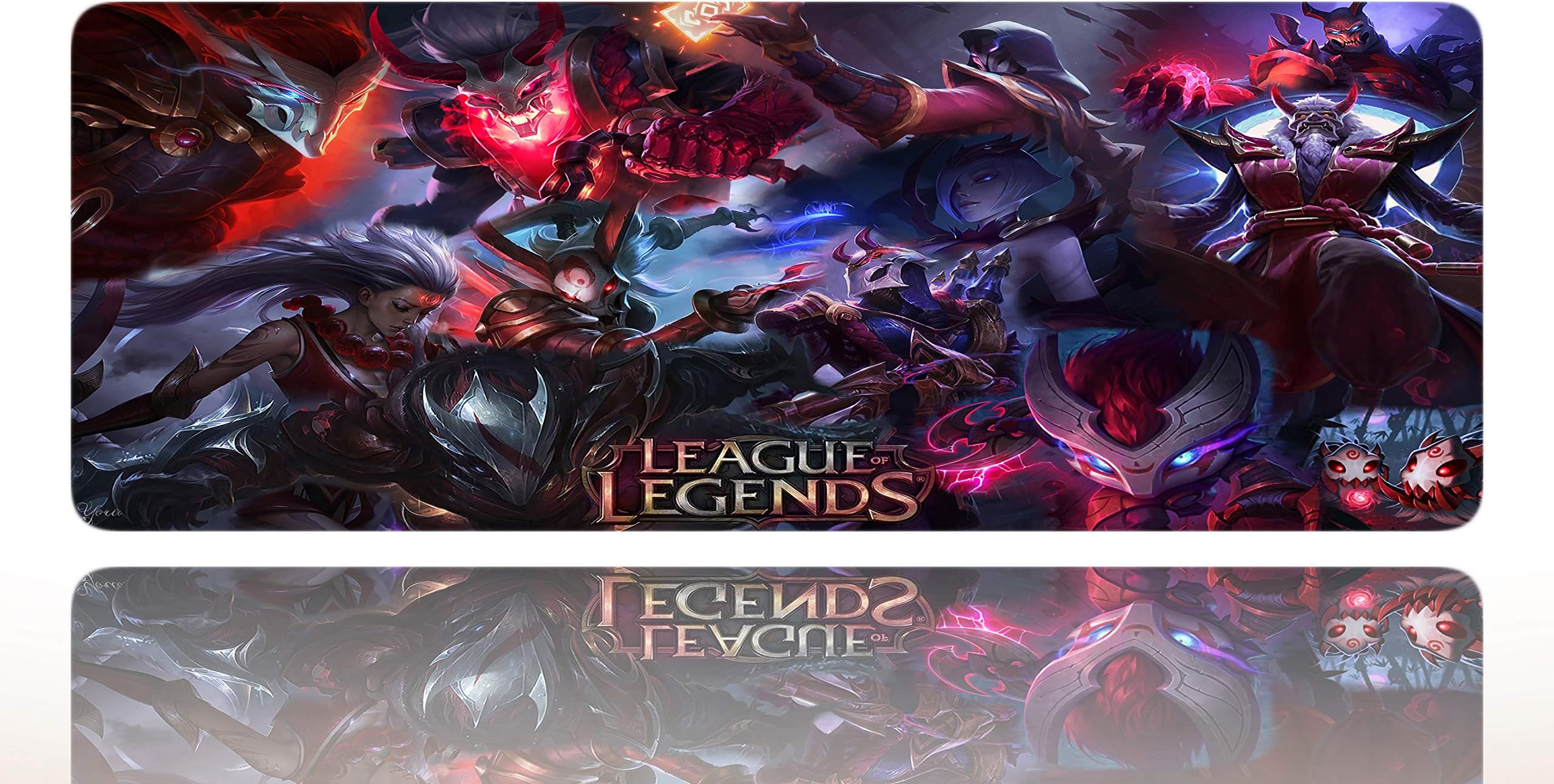 Large Gaming Mouse pad League of Legend (D1) 32 x 11 x 0.1 inches