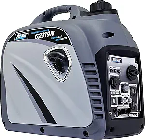Pulsar G2319N 2,300W Portable Gas-Powered Inverter Generator 