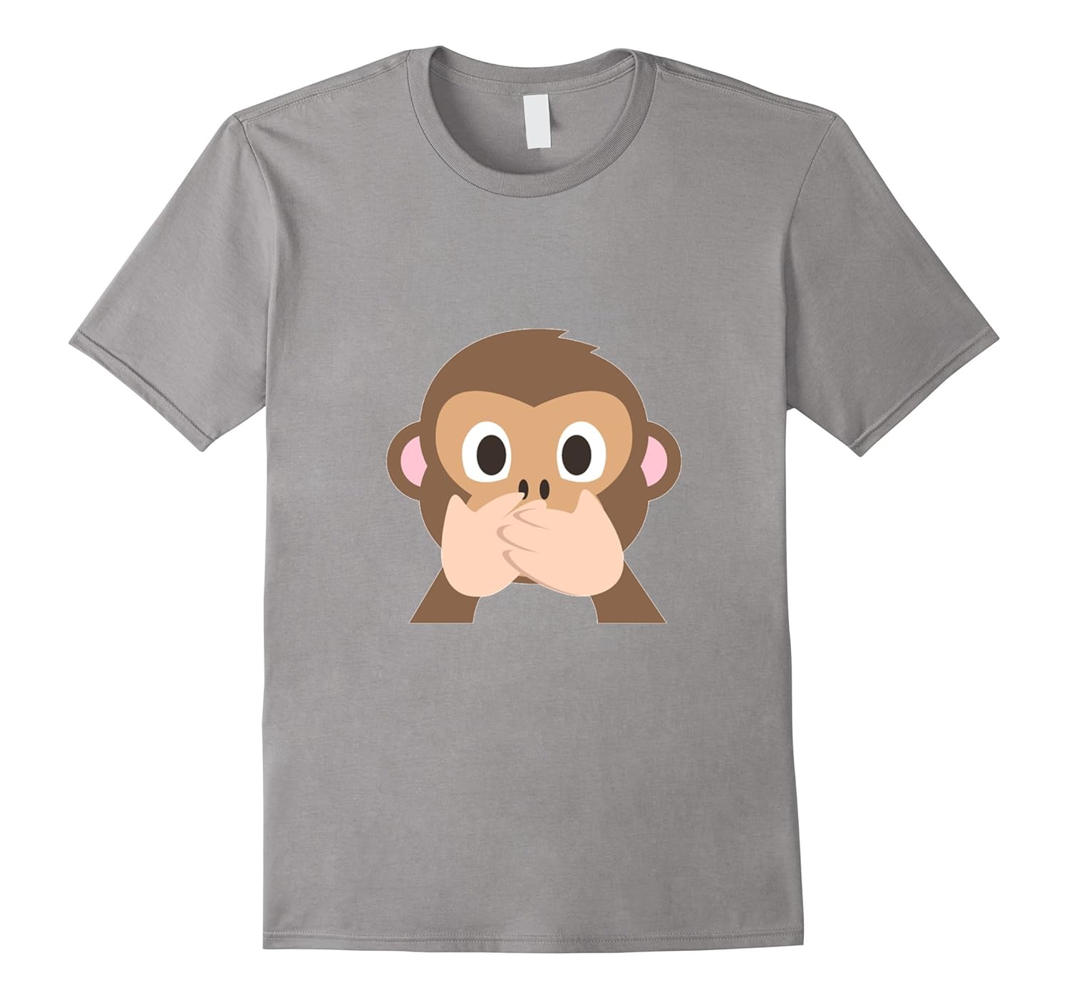 Monkey Emoji T-Shirt Speak No Evil-ANZ