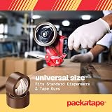 Packatape 6 Rolls Brown Packaging Tape 48 mm x 66 m - Heavy Duty view 9