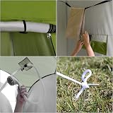SONGMICS Portable Pop Up Tent Dressing Room Privacy Shelter Green GPT001C01 view 8