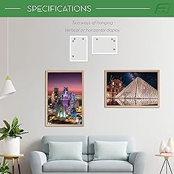 FrameWorks 24” x 30” 2-Pack Black Back-Loading