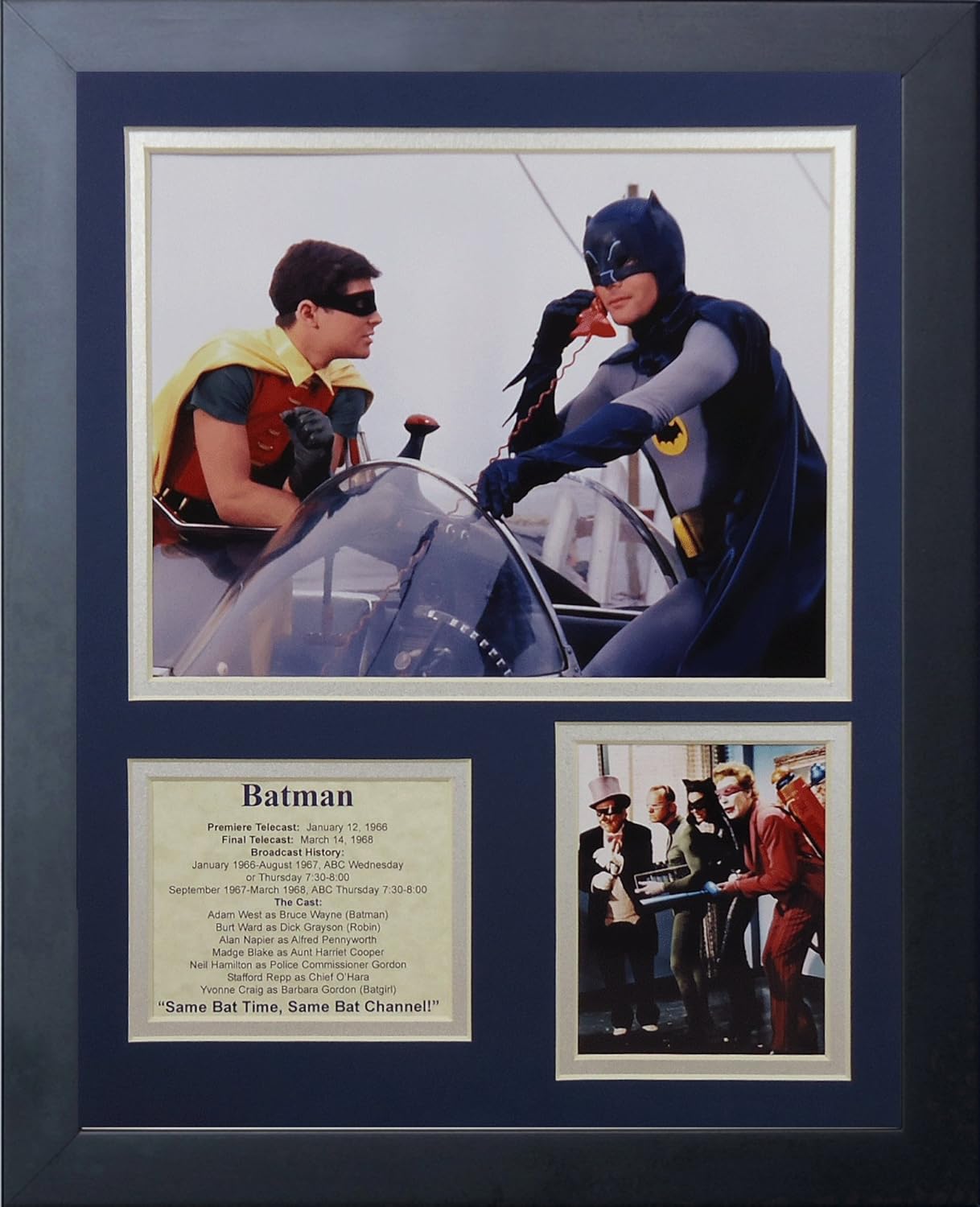 Photographs - Legends Never Die Batman Framed Photo Collage, 11 by 14-Inch