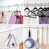FRENESSA Aluminium Extendable Curtain Rod 40-72cm, 1.3cm Diameter view 2