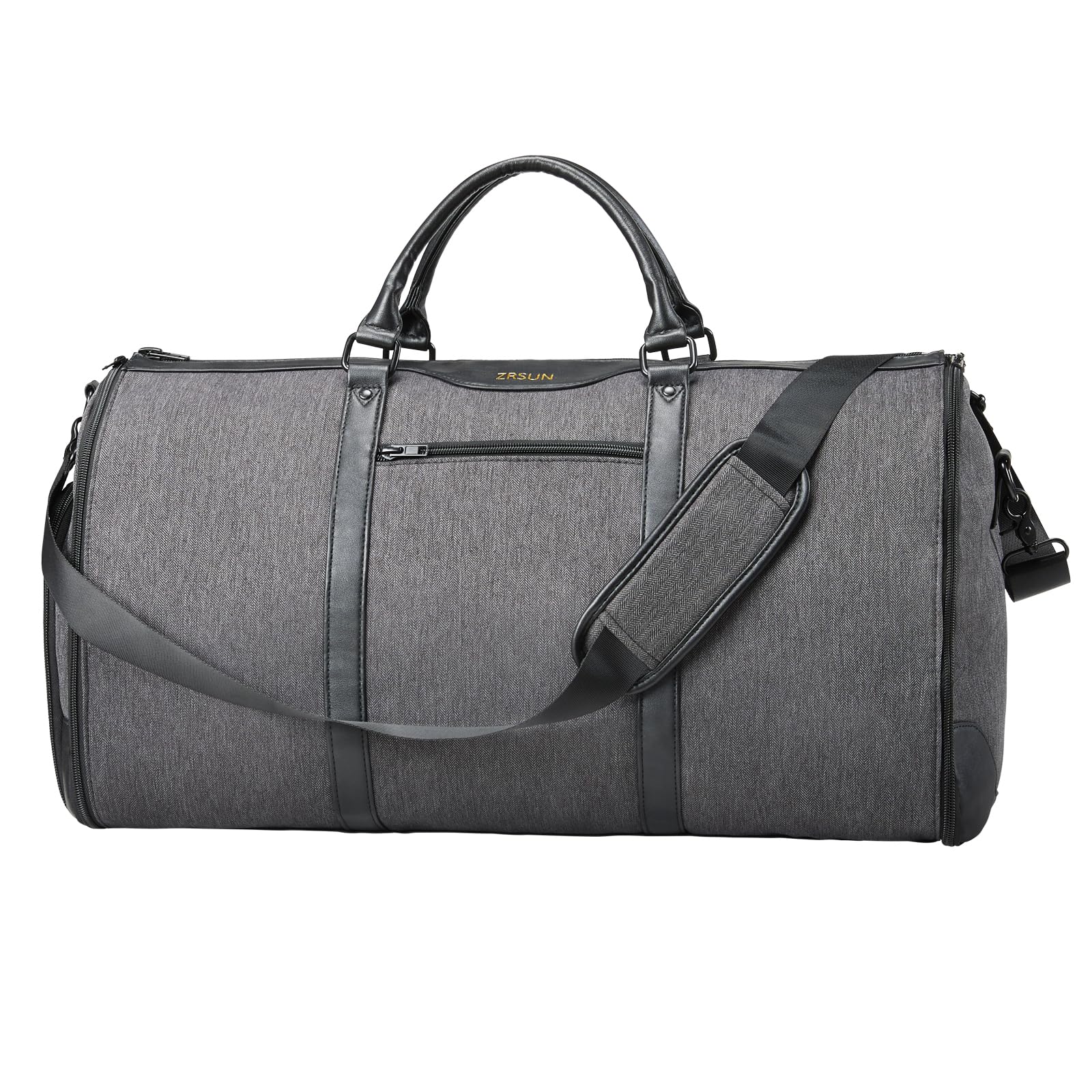 Photo 1 of Carry On Garment bag, Garment Bag for Travel?Convertible Duffel Bag with Shoe Compartment, Perfect for Business Trips and Weekend Getaways(Grey)