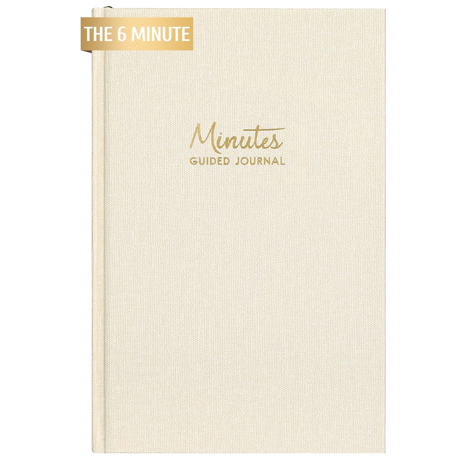 Colorage Gratitude Journal - The 6-Minute Diary, Daily Wellness Journal for Happiness, Undated weekly planners and organisers, Beige (GRMS6MGERJUK)