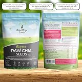TheHealthyTree Company Organic Chia Seeds 250g High in Fibre Omega 3 view 3