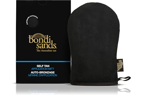 Bondi Sands Self Tanning Mitt | Fake Tan Glove, Streak-Free Finish, Washable Reusable, Stain-Free Hands, Even Body Coverage