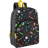 Trail maker 15 Inch Kids Backpacks for Boys &amp; Girls | Preschool, Kindergarten, Elementary School Backpacks with Adjustable, Padded Straps (Stellar Space Galaxy)