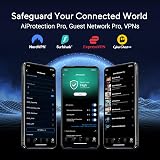 ASUS RT-BE86U Dual Band WiFi 7 Router 6800Mbps AI Mesh VPN Security view 6