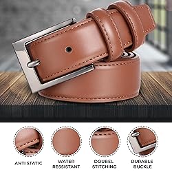 Marino’s Men Genuine Leather Dress Belt with