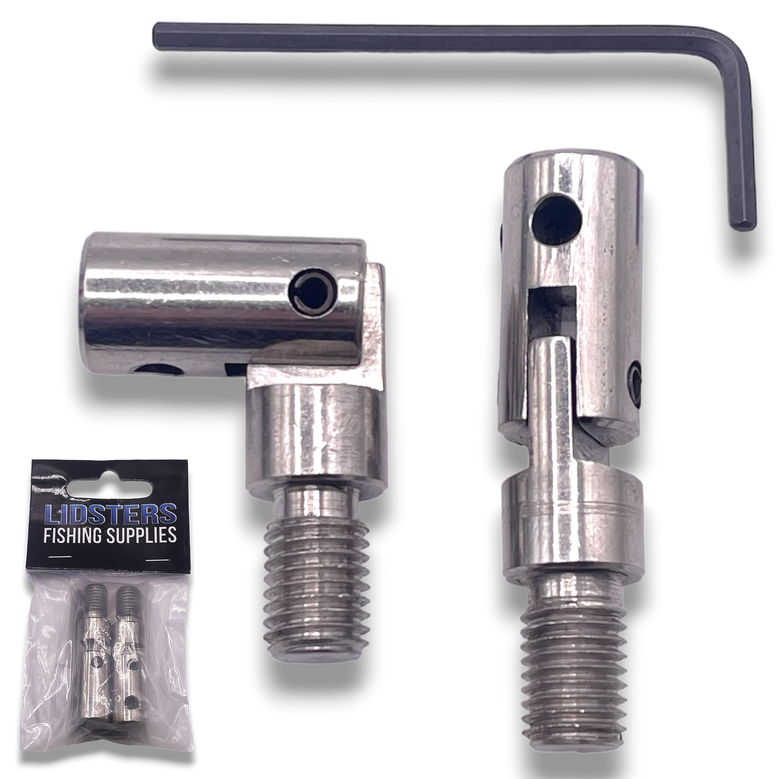 LFS 2 FISHING UMBRELLA BROLLY BRASS STORM CAPS FOR STORM POLES CARP FISHING