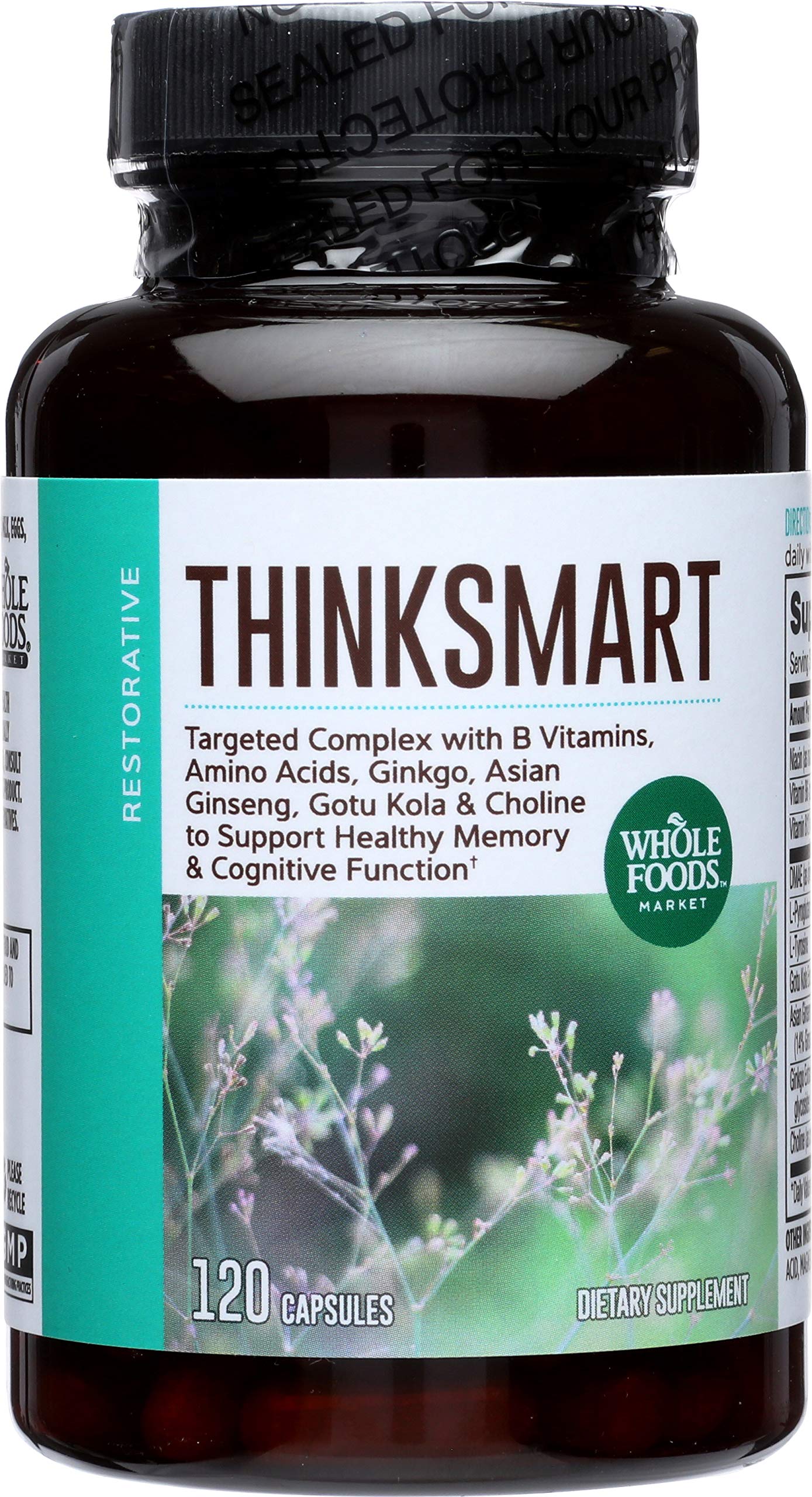 365 By Whole Foods Market, Think Smart Capsules, 120 Count