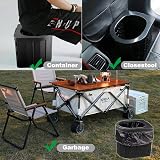 KINSPORY Portable Toilet Outdoor Camping Collapsible Toilet Bucket Loo view 5