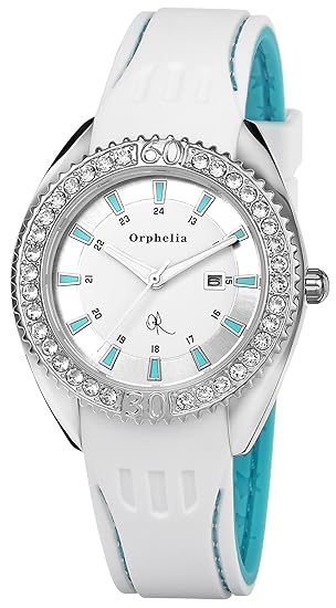Orphelia Damen-Armbanduhr Playful Analog Quarz Silikon