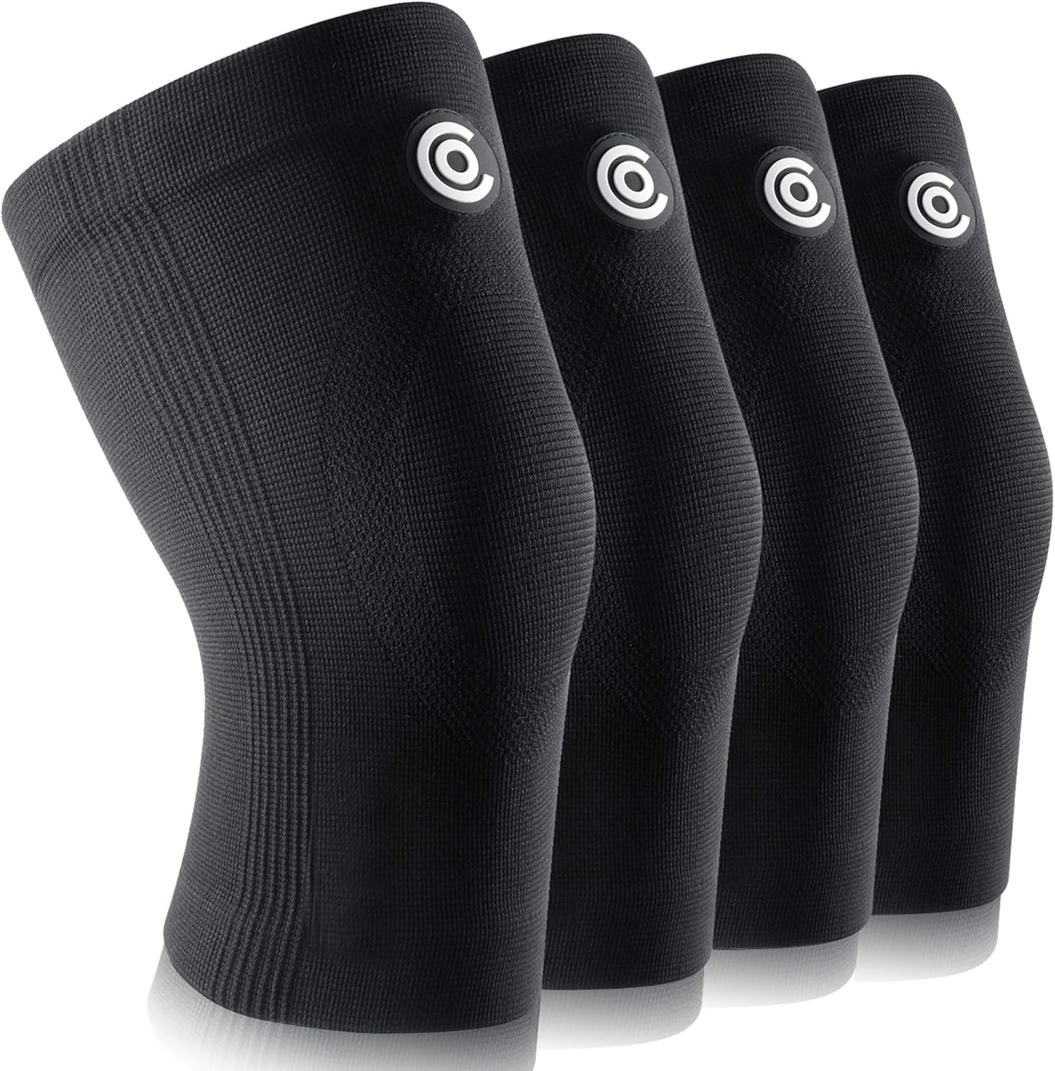 CAMBIVO 2 Pairs Knee Brace, Compression Knee Sleeve for Men and Women, Knee Support for Running, Arthritis, ACL, Meniscus Tear, Sports: Sports & Outdoors