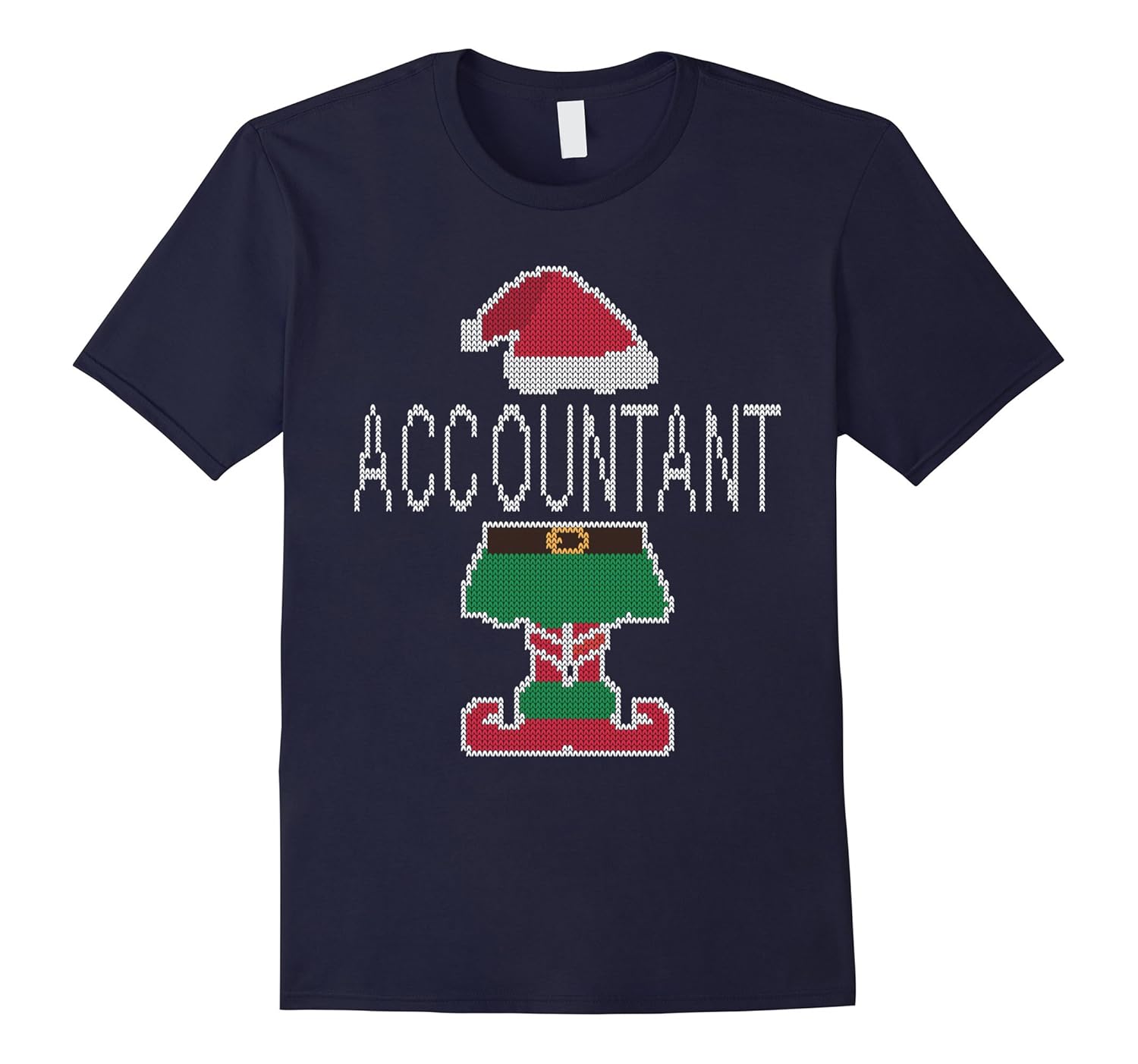 accountant Elf shirt Christmas-Rose