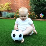 Playgro My First Football Integrated Rattle From 6 Months Black White view 5