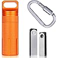 Aenllosi Aluminum Alloy Carrying Case Compatible with Ledger Nano S S Plus BTC Bitcoin Wallet Hardware (Blazing Orange)
