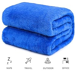 Fleece Throw Blanket Cozy Soft Lightweight Throw