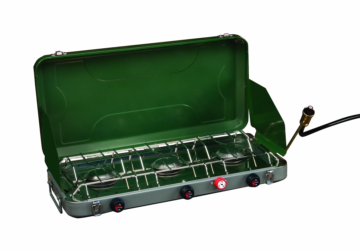 Century Matchless 3 Burner Propane Stove Dark Green Amazon Co Uk