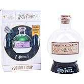 Fizz Creations Harry Potter Large Potion Light Mood Lamp – LED Color-Changing Polyjuice Potion Night Light, Battery-Powered, Magical Home Decor for Fans & Halloween Parties. (Small)