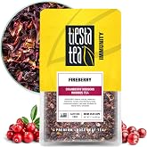Tiesta Tea - Fireberry, Loose Leaf, Cranberry Hibiscus Rooibos Tea, 1.7oz | Herbal Blend with Hibiscus, Cranberry, Currants &amp; Rooibos, Enjoy Hot or Iced, 1.7oz Resealable Pouch, 25 Cups