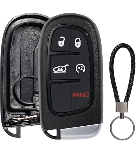 Llavero Remoto Inteligente Sin Llave Para Jeep Cherokee 2014-2022 – OEM GQ4-54T, Color Negro